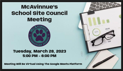 SSC Meeting 3.27.2023
